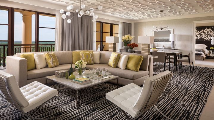 A room at the Four Seasons Resort Orlando, Walt Disney World