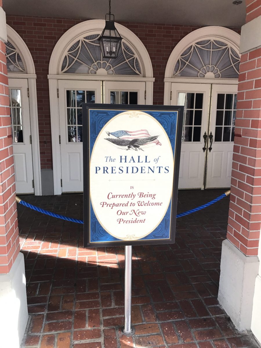 PHOTO REPORT: The Magic Kingdom 1/20/17 (The Hall of Presidents, VHS, Al the Owl, Refurbishments, Etc.)