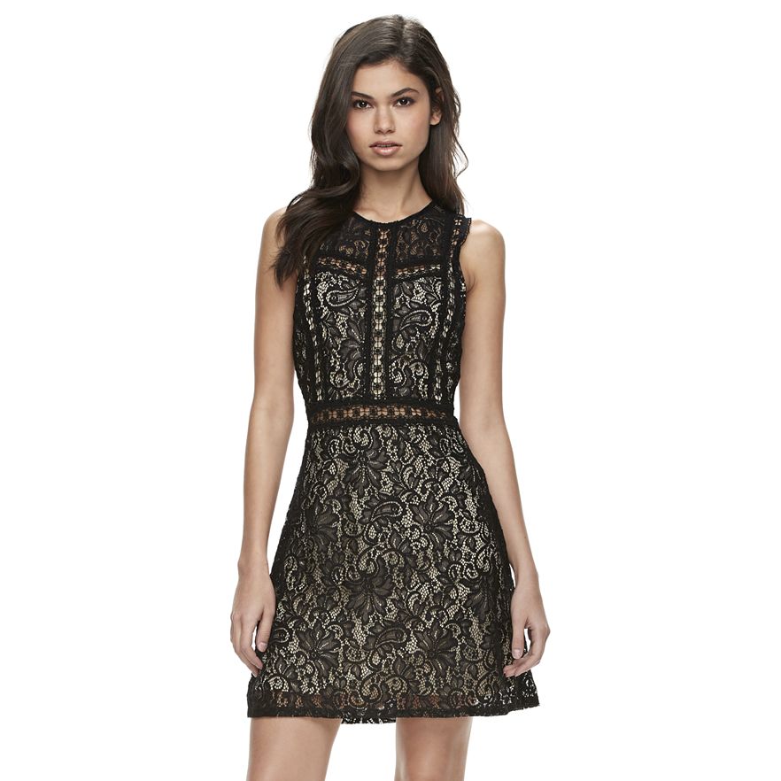 Disney's Beauty and the Beast Lace Shift Dress