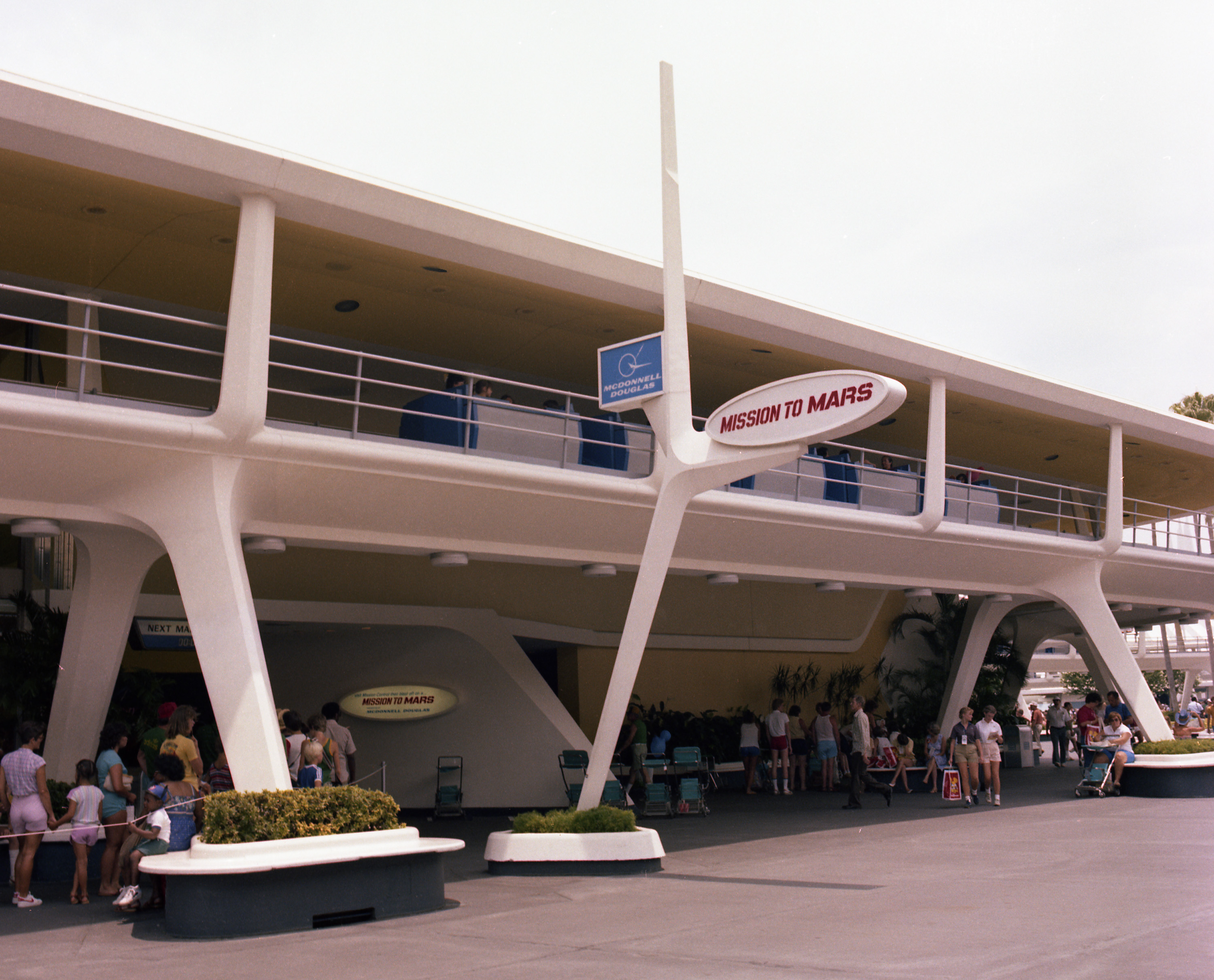 Mission to Mars, Tomorrowland at the Magic Kingdom, 1976-1992