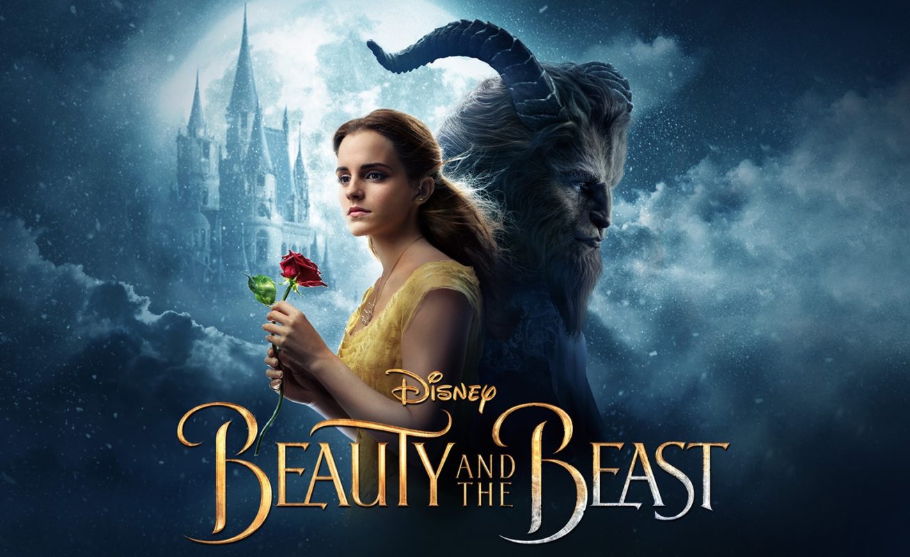 Live-action 2017 Beauty and the Beast poster