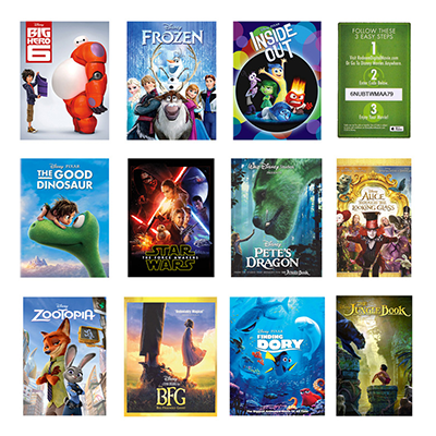 Disney Movie Club options