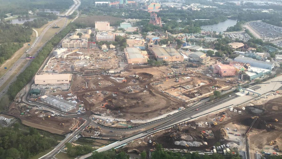 PHOTOS, VIDEO: Get a Bird's Eye View of Star Wars Land & Toy Story Land Construction at Disney's Hollywood Studios