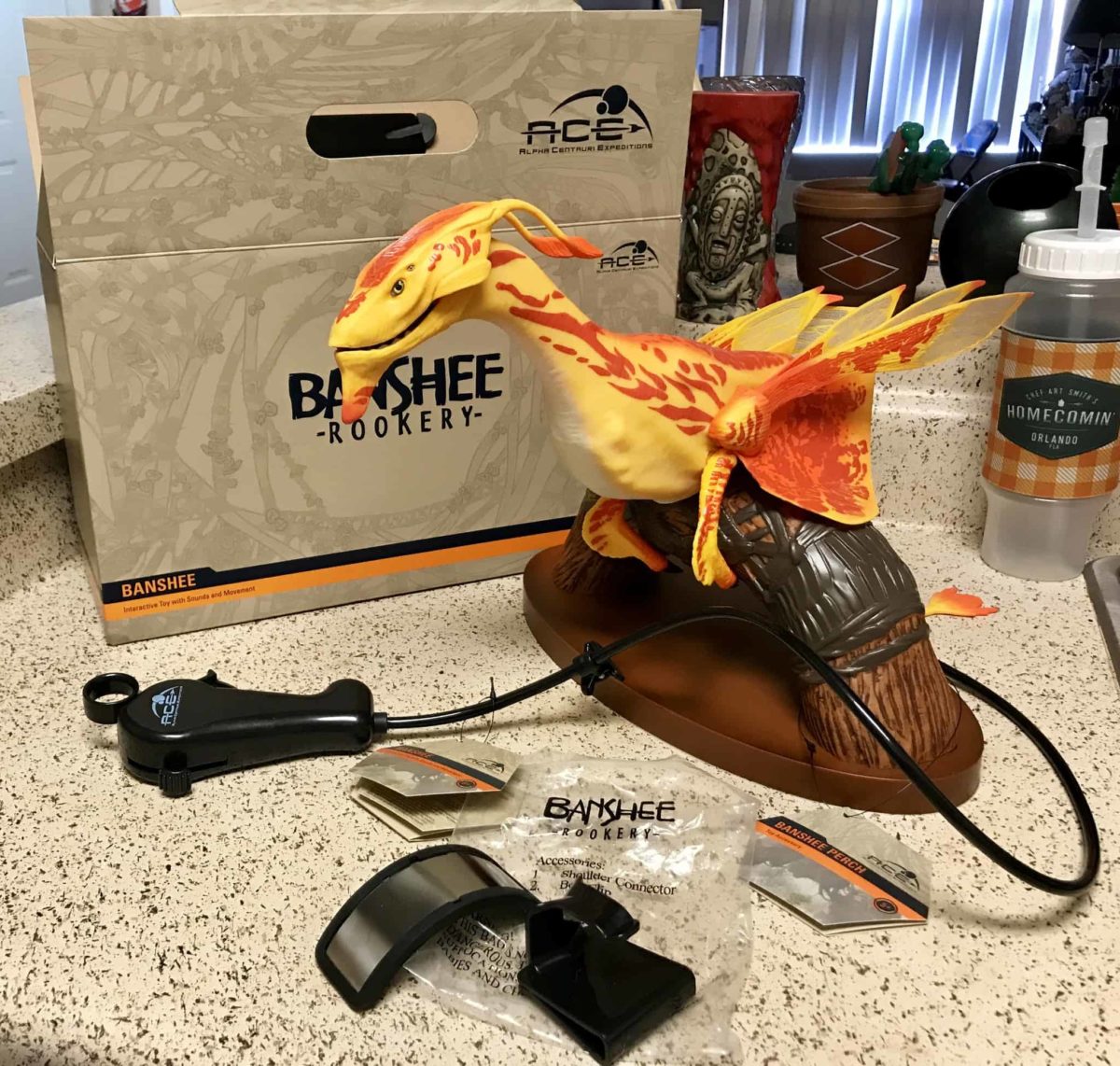 PHOTOS, VIDEO, REVIEW: Adopt A Shoulder Banshee in Pandora - The World of AVATAR, The Next Big Theme Park Souvenir