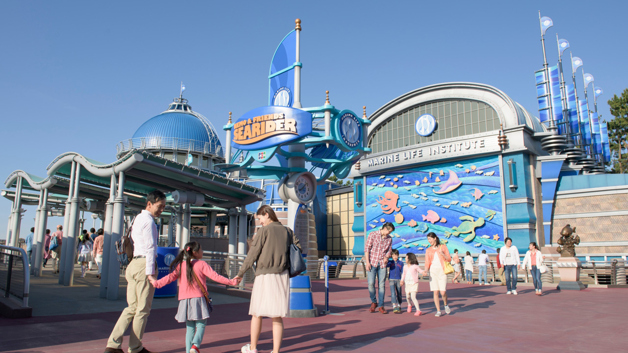 The Nemo and Friends Searider at Tokyo DisneySea