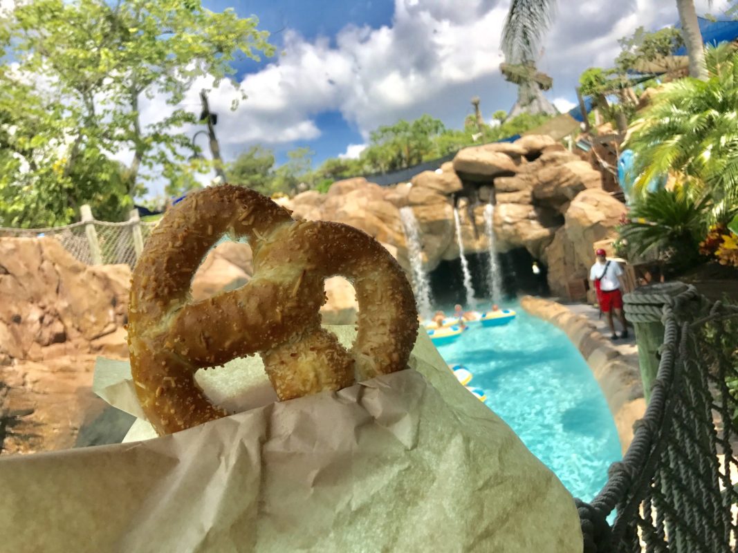 REVIEW: Jalapeno Cream Cheese Pretzel Lives on at Typhoon Lagoon