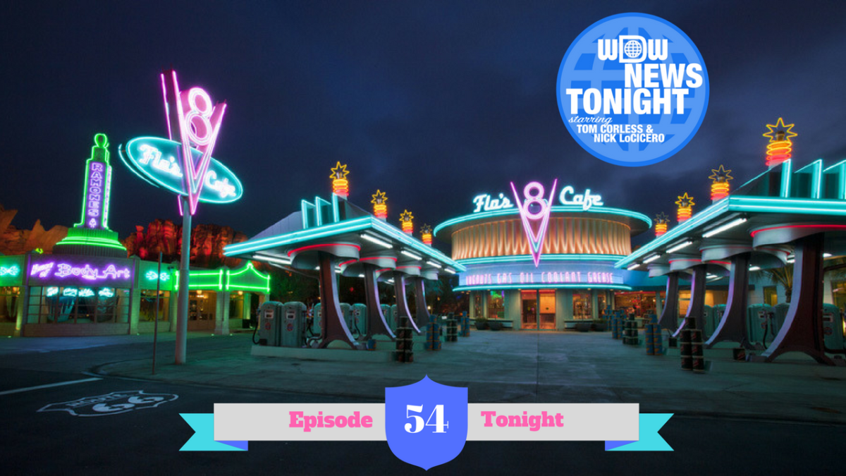 TONIGHT on WDW News Tonight (6/14/17) – Cars Land 5th Anniversary, The Pyramid, Gearing Up for Our 10th Anniversary, and More!