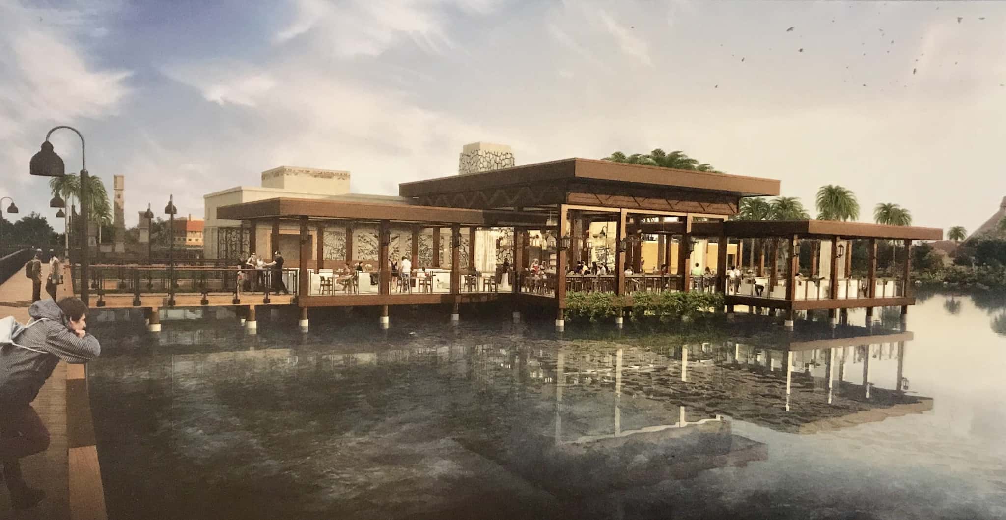CONCEPT ART: New Over-Water Dining, Updated Look at Tower at Coronado Springs Resort