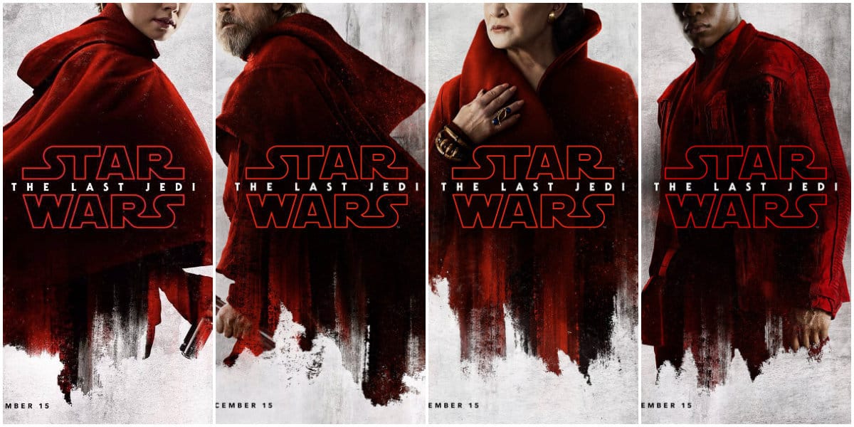 New Character Posters Released For "Star Wars: The Last Jedi"