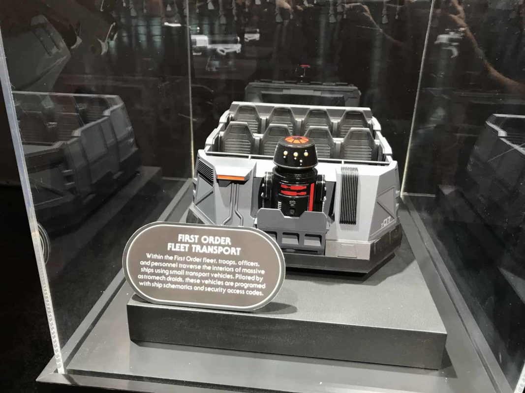 PHOTOS: Trackless Ride Vehicle Revealed for Star Wars Land's "Battle Escape" Attraction