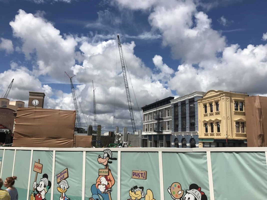 PHOTOS, VIDEO: Star Wars - Galaxy's Edge Construction, Grand Avenue Takes Shape at Disney's Hollywood Studios