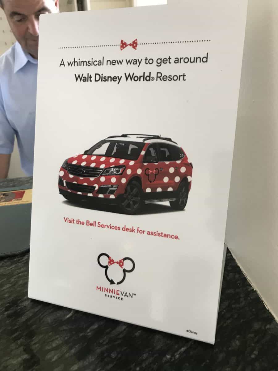 Guests at the three resorts will find plenty of advertisements about the service.
