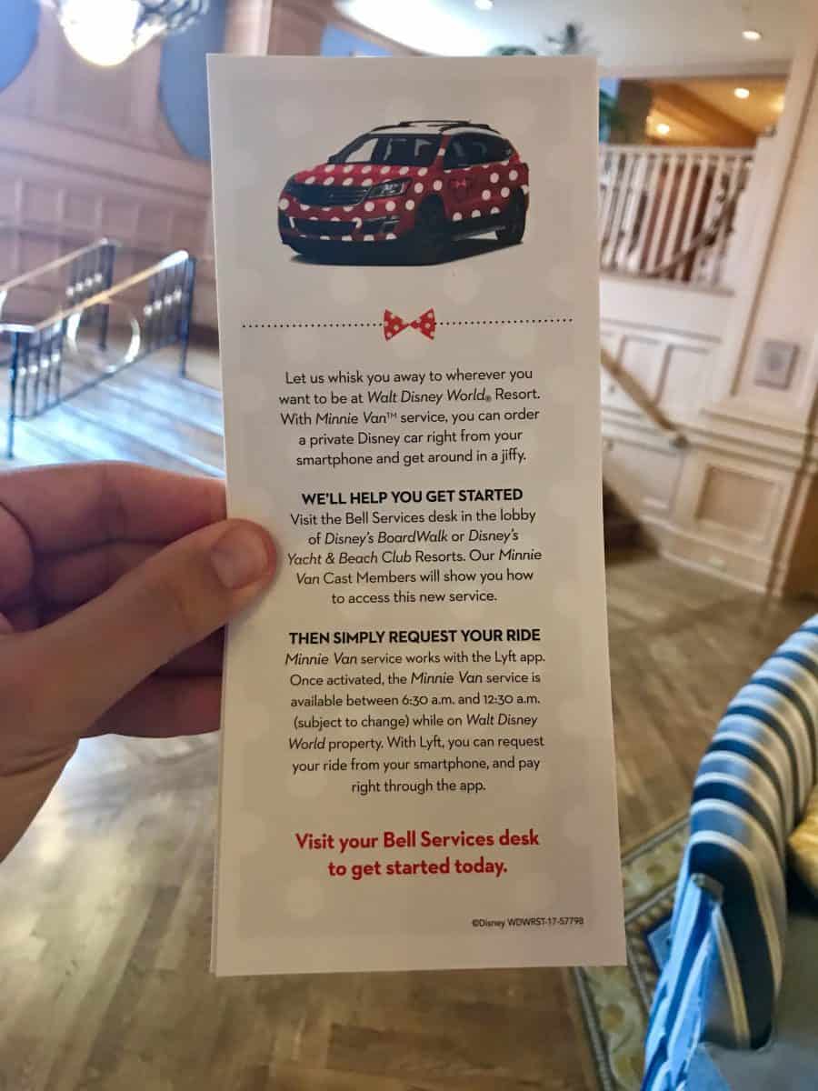 Advertisements for the service are also being left in guest rooms and at the front desk.