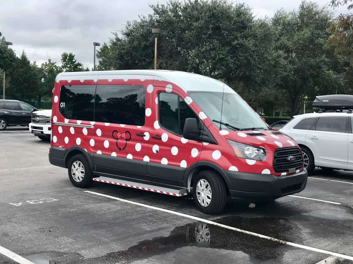 The wheelchair accessible version of the Minnie Vans, a Ford vehicle