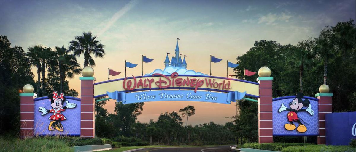 Walt Disney World Entrance Road Archway