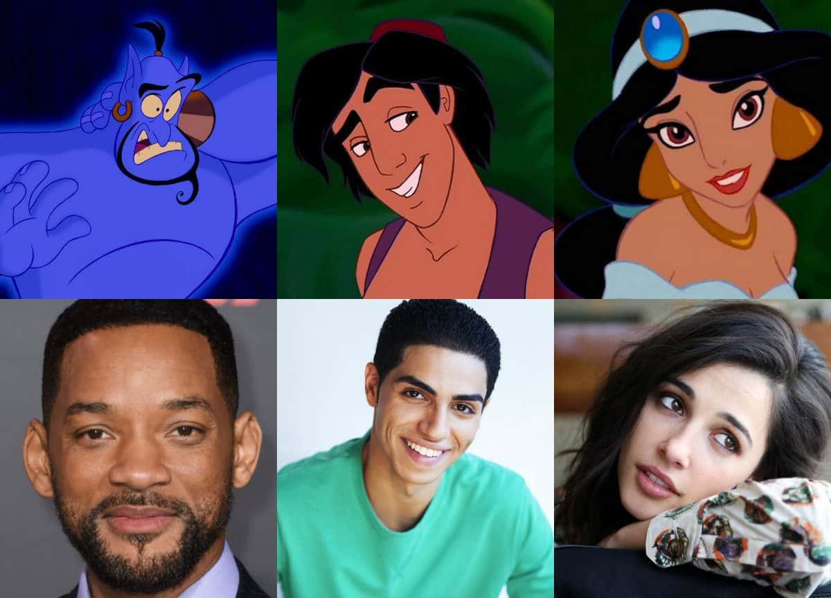 Will Smith Confirmed To Play The Genie In The Live Action  Version Of "Aladdin"; Mena Massoud And Naomi Scott To Play Aladdin And Jasmine