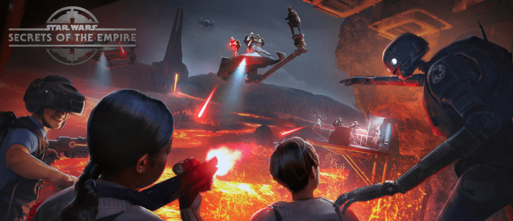BREAKING: "Star Wars - Secrets of the Empire" VR Attractions Coming to Disney World, Disneyland Later This Year