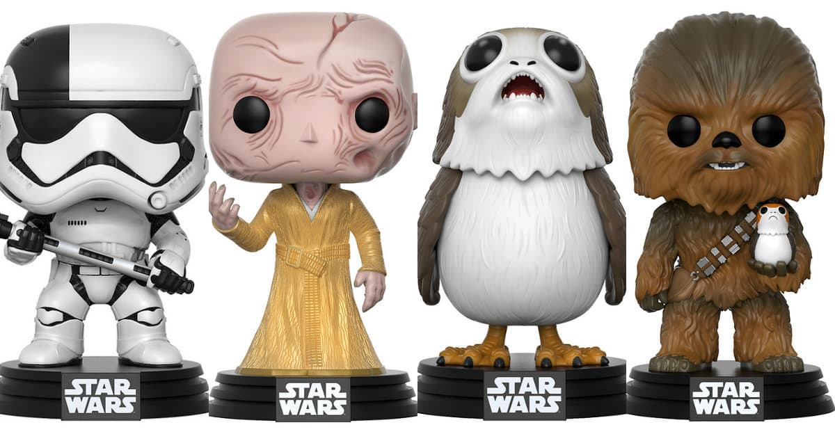 Check Out The New Funko Pops For "Star Wars: The Last Jedi"
