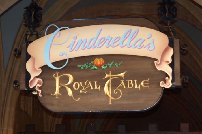 Cinderella's Royal Table Closing for Refurbishment in 2018