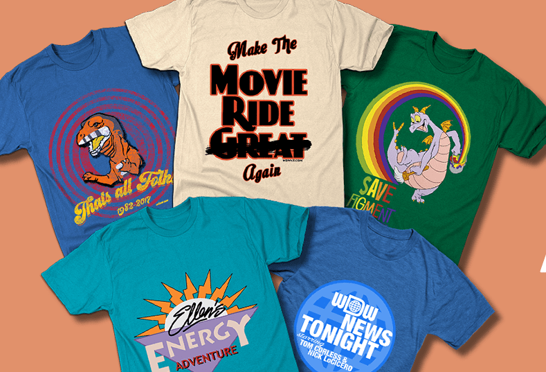 Don't Miss Our August TeePublic Sale featuring Disney Designs on $14 Shirts, $2 Stickers, and $10 Notebooks!
