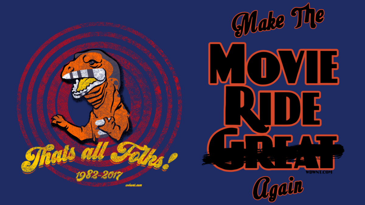 Last Chance to Own Great Movie Ride and Energy Tees from WDWNT.com, Plus New Attraction Farewell Designs
