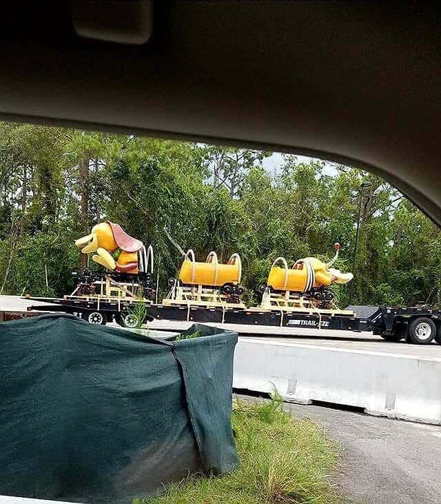 PHOTO: Leaked Image Provides First Look at Coaster Trains for Slinky Dog Dash, Toy Story Land at Hollywood Studios