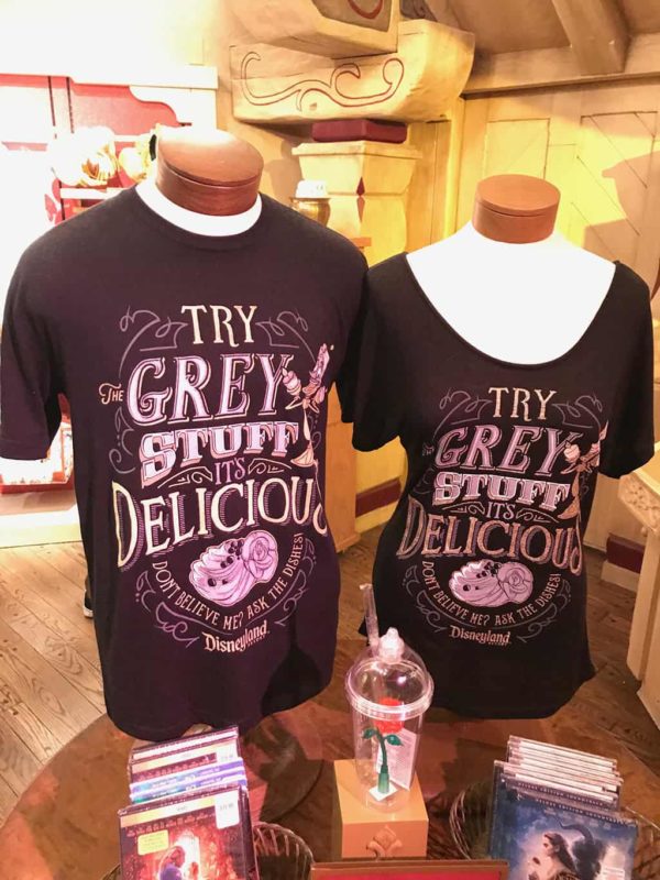 PHOTOS: New Beauty and the Beast "Try the Grey Stuff" Merchandise Debuts
