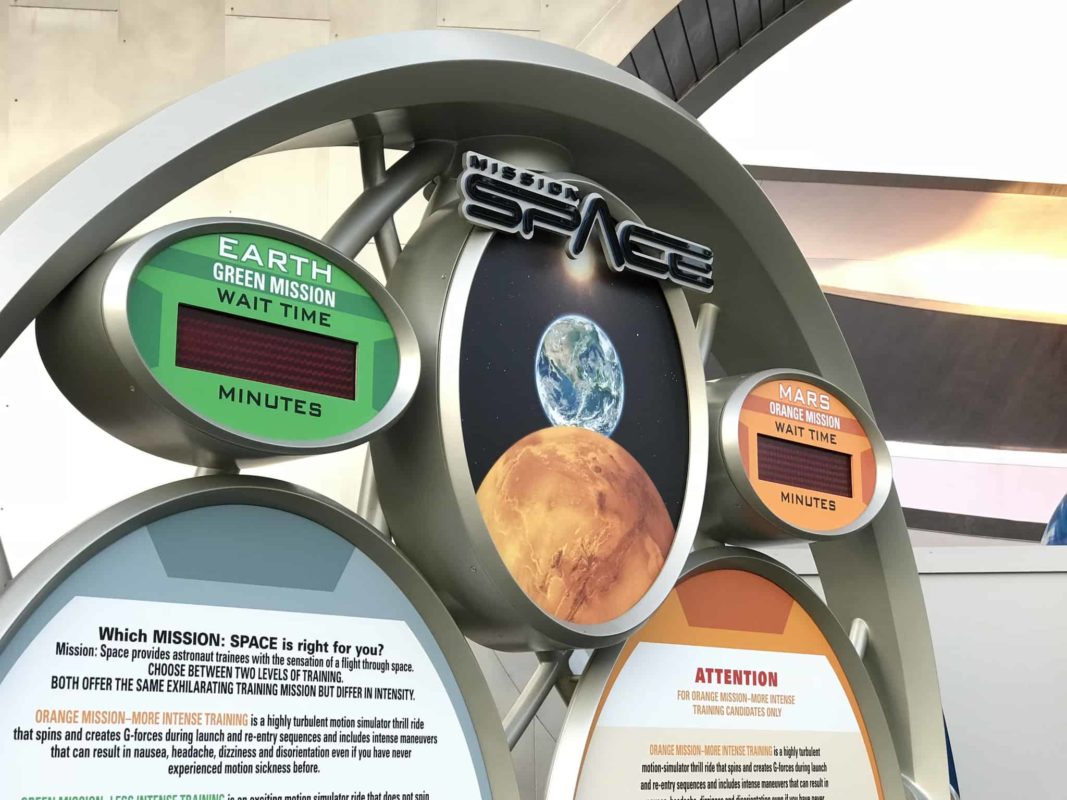 PHOTOS: New Mission: Space Earth and Mars Signage Debuts at Epcot Giving a Glimpse of Things to Come