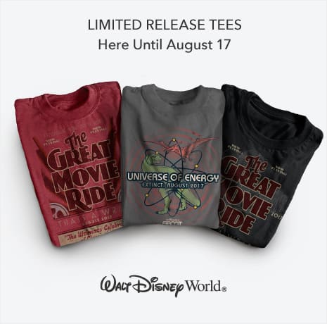 SHOP NOW: Great Movie Ride and Universe of Energy Closing Merchandise For Sale Online
