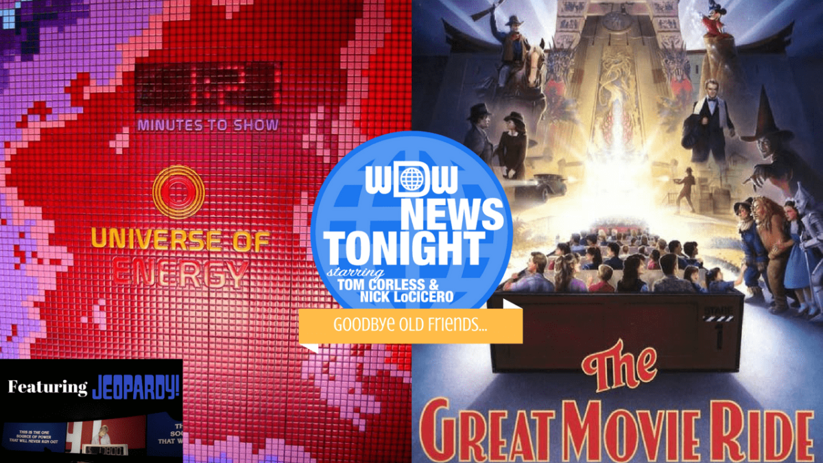 TONIGHT on WDW News Tonight (8/9/17) – Jeopardy, Cornac, Goodbye Energy & Great Movie Ride, Imagineer That Returns, & More!