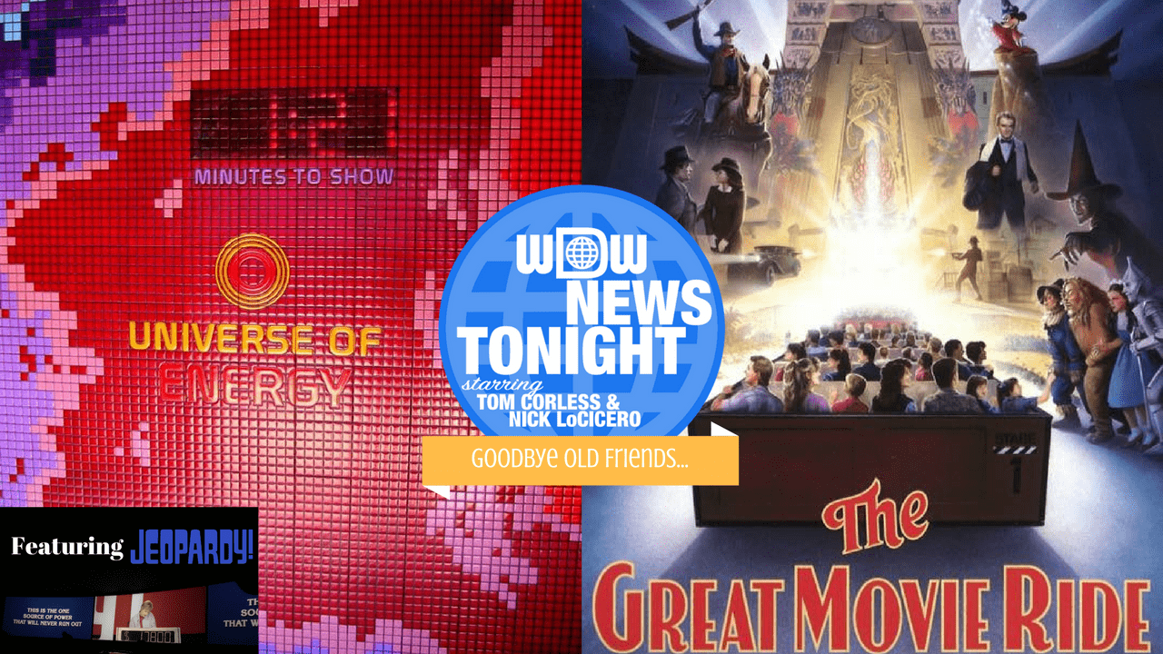 TONIGHT on WDW News Tonight (8/9/17) – Jeopardy, Cornac, Goodbye Energy & Great Movie Ride, Imagineer That Returns, & More!