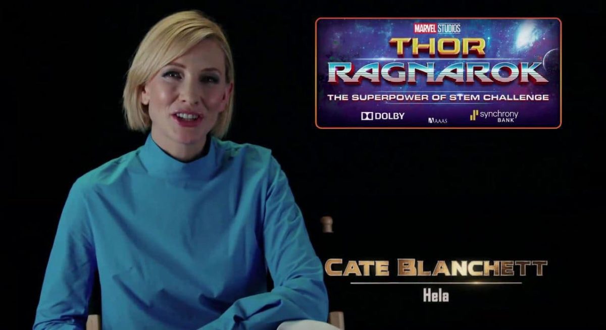 VIDEO: Marvel Studios Announces "Thor: Ragnarok" Superpower Of Stem Challenge