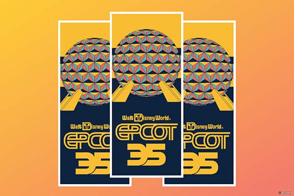 Map Cover Revealed, Specialty Cupcake, Starbucks Mug, and Souvenir Wine Glasses Being Released for Epcot 35
