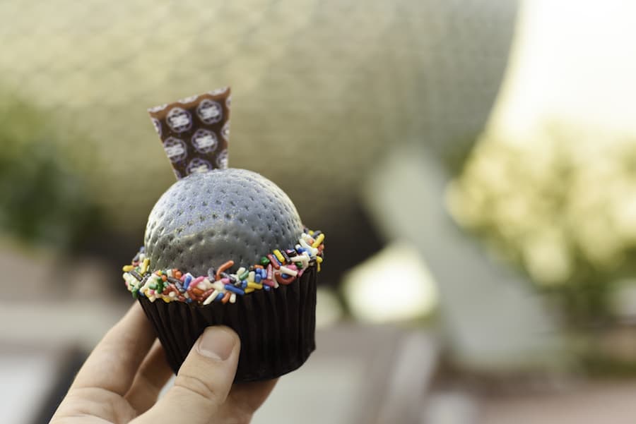 PHOTOS: Amazing Spaceship Earth Cupcake & More Treats for Epcot 35