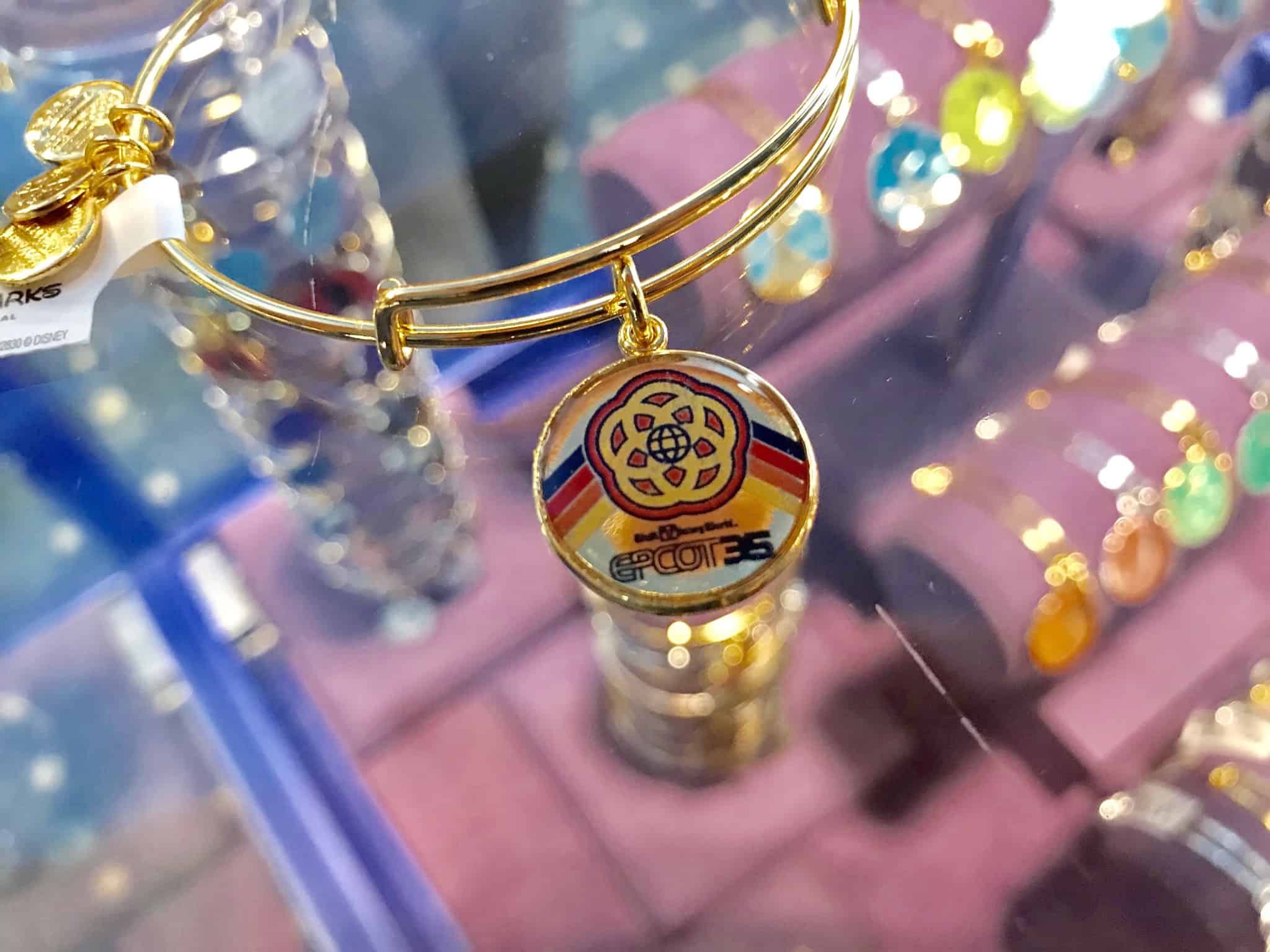 PHOTOS: Epcot 35th Anniversary Alex and Ani Bracelets Released at Walt Disney World