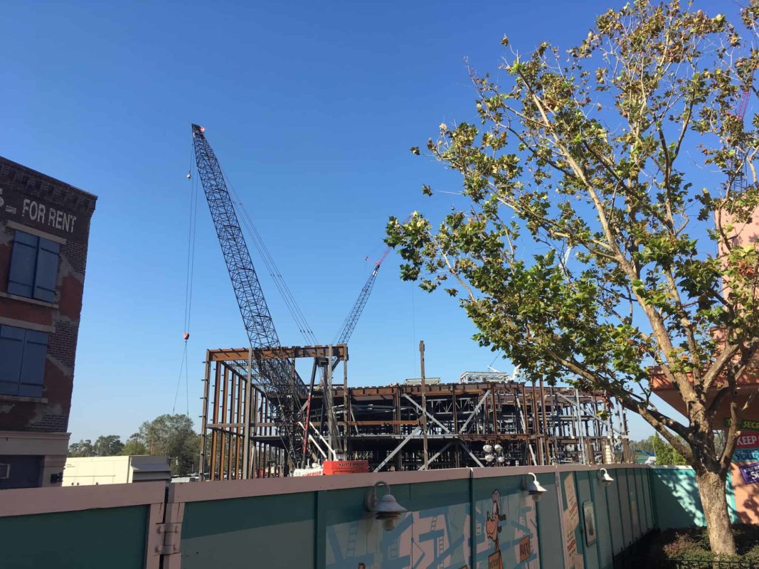 PHOTOS: Latest Construction Progress on the Star Wars Galaxy's Edge "Battle Escape" Attraction