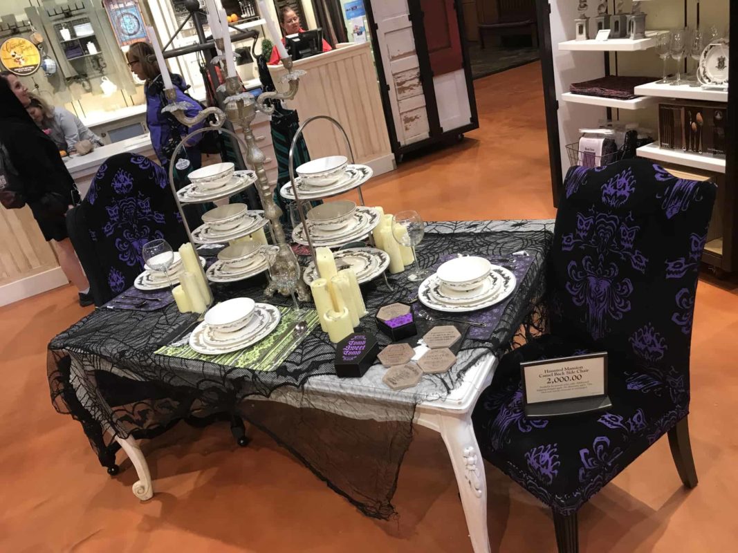 PHOTOS: New Haunted Mansion Furnishings Available at Disney Springs, Including Chairs and Mirrors