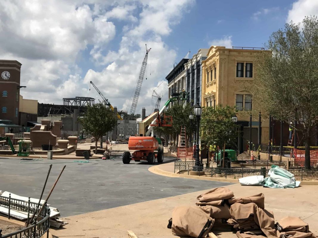 PHOTOS, VIDEO: New Grand Avenue Area Revealed at Disney's Hollywood Studios Thanks to Hurricane Irma