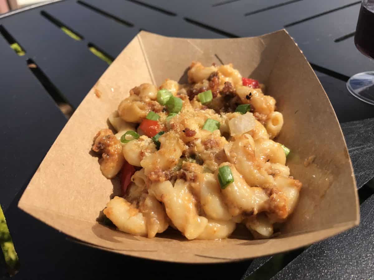 Epcot Food & Wine 2018 Active Eats Loaded Mac and Cheese