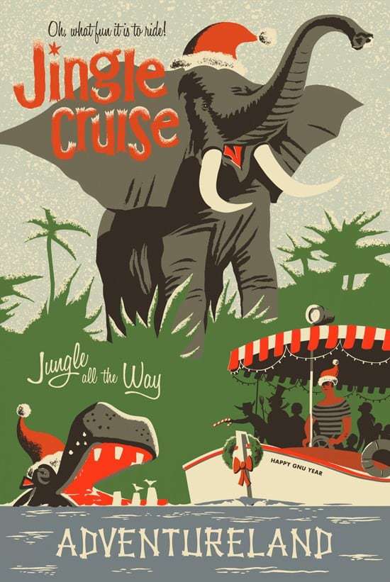 RUMOR: The Jingle Cruise Holiday Overlay Will Not Return to Magic Kingdom, Disneyland