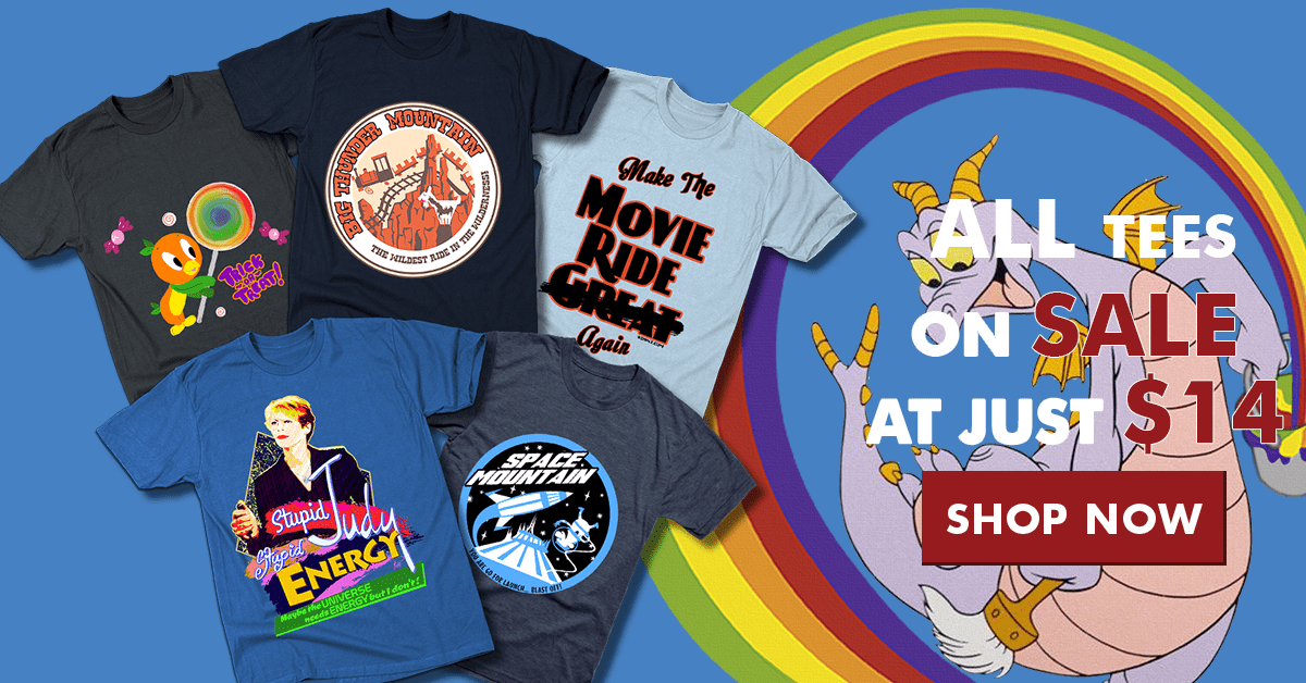 SHOP NOW: September Sale at the WDWNT TeePublic Store, $14 Shirts, $2 Stickers, and $10 Notebooks!