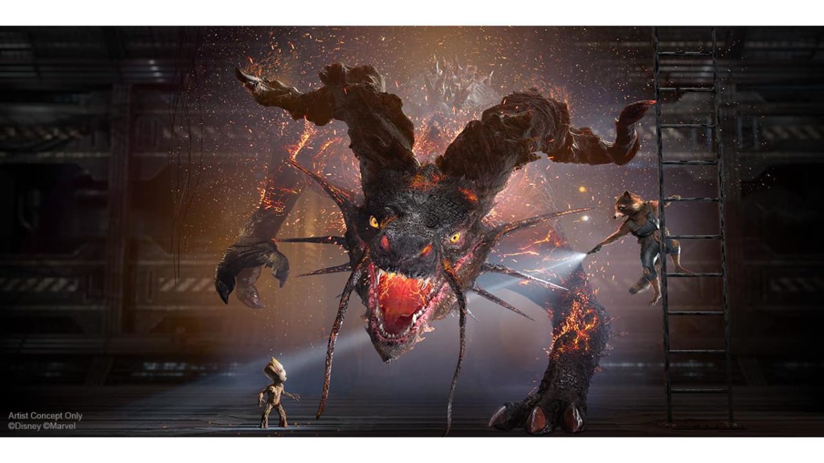 Thor Raganarok Beast to Appear in Guardians of the Galaxy: Monsters After Dark Attraction at Disneyland