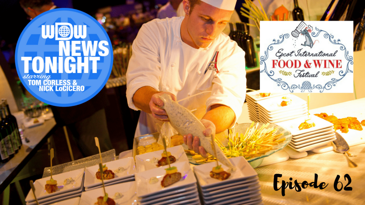 TONIGHT on WDW News Tonight (9/6/17) – Epcot Food & Wine Festival 2017 Booth by Booth Review, The Price is Right, Josh from EasyWDW