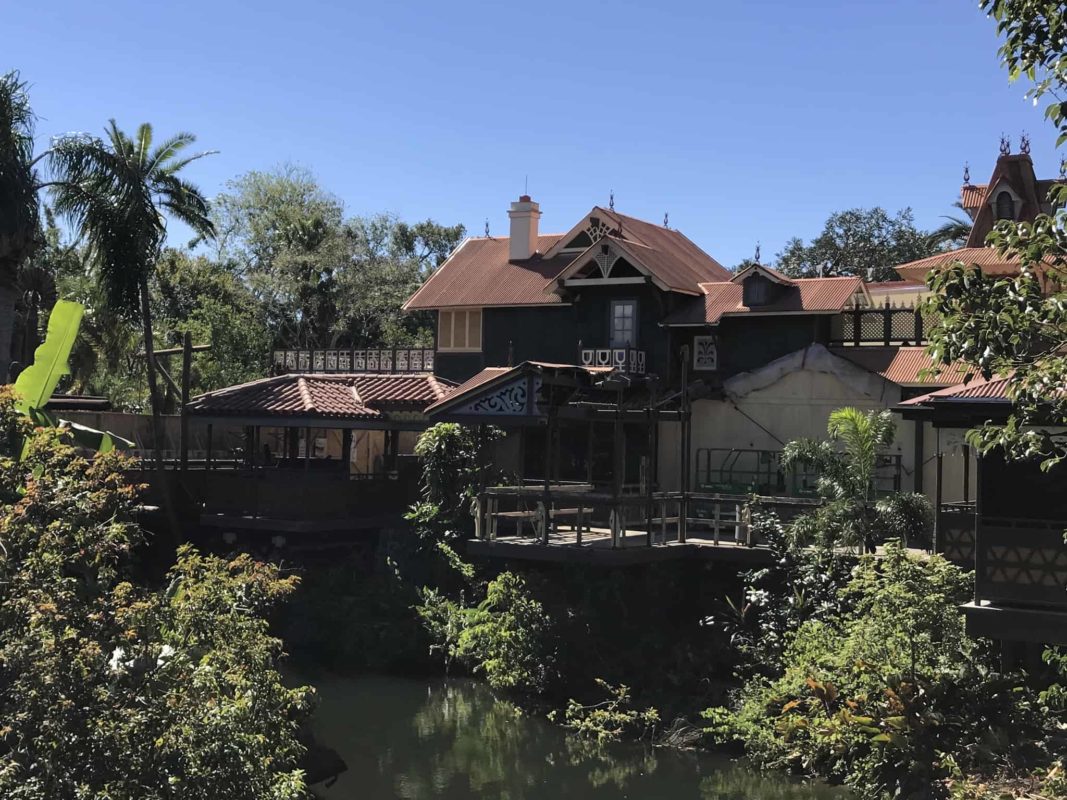PHOTOS: Construction Underway at Adventureland Veranda for Likely Club 33 at Magic Kingdom