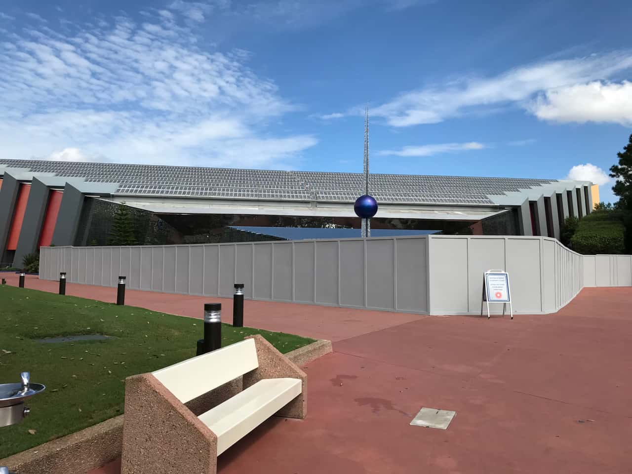 PHOTOS: Construction Walls Up at Universe of Energy for Guardians of the Galaxy Coaster