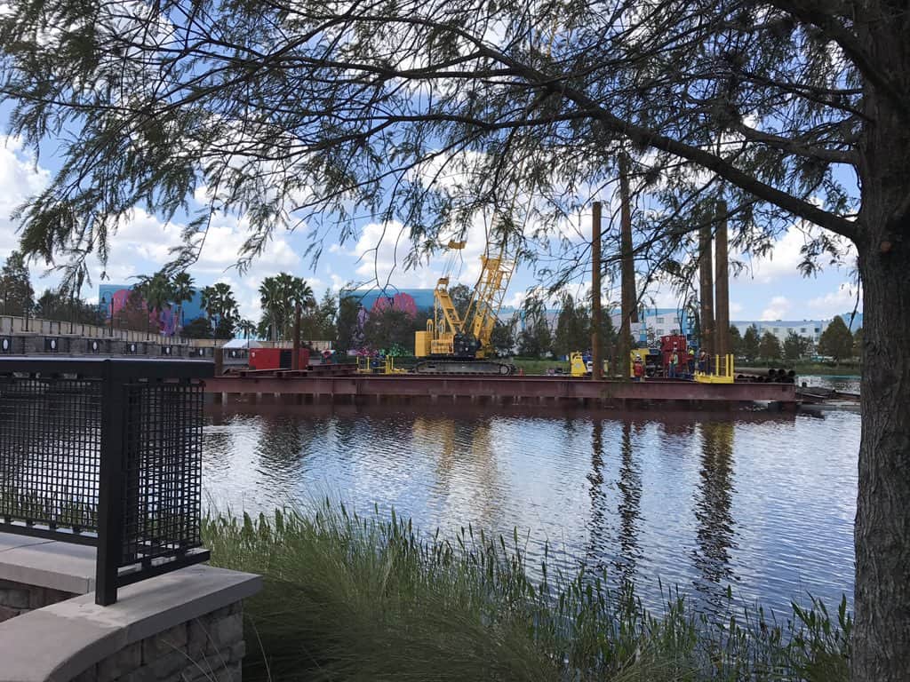 PHOTOS: Latest Construction Progress on the Disney Skyliner at Pop Century, Art of Animation Resorts