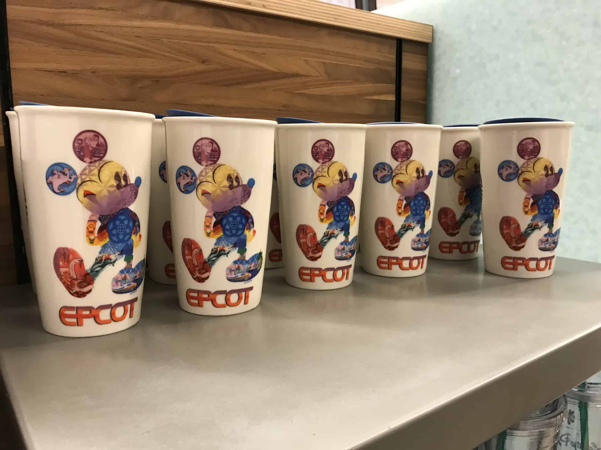 PHOTOS: New Epcot Starbucks Tumbler Celebrates 35 Years of Discovery