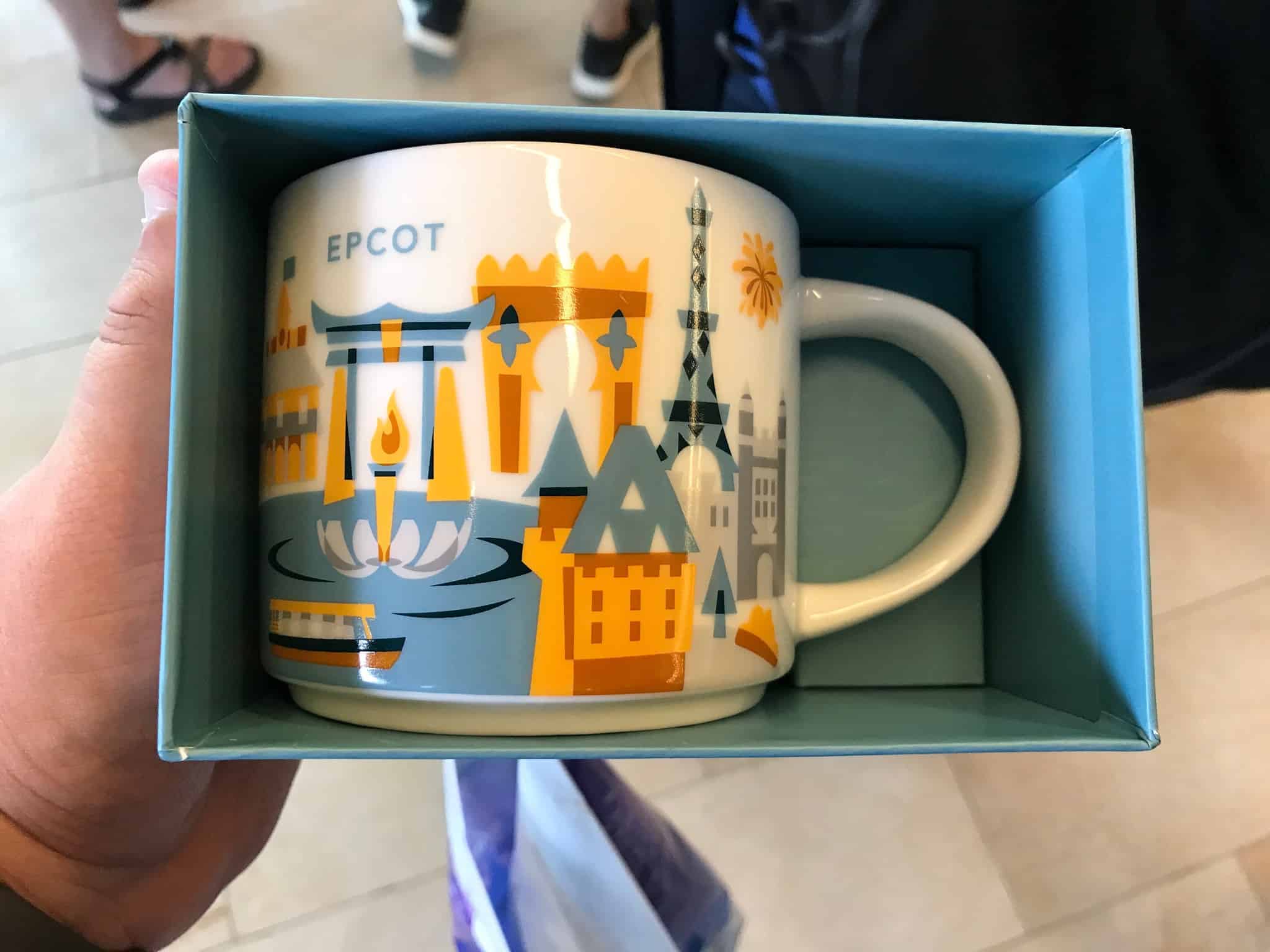 PHOTOS: New Starbucks “You Are Here” World Showcase Mug Released at Epcot