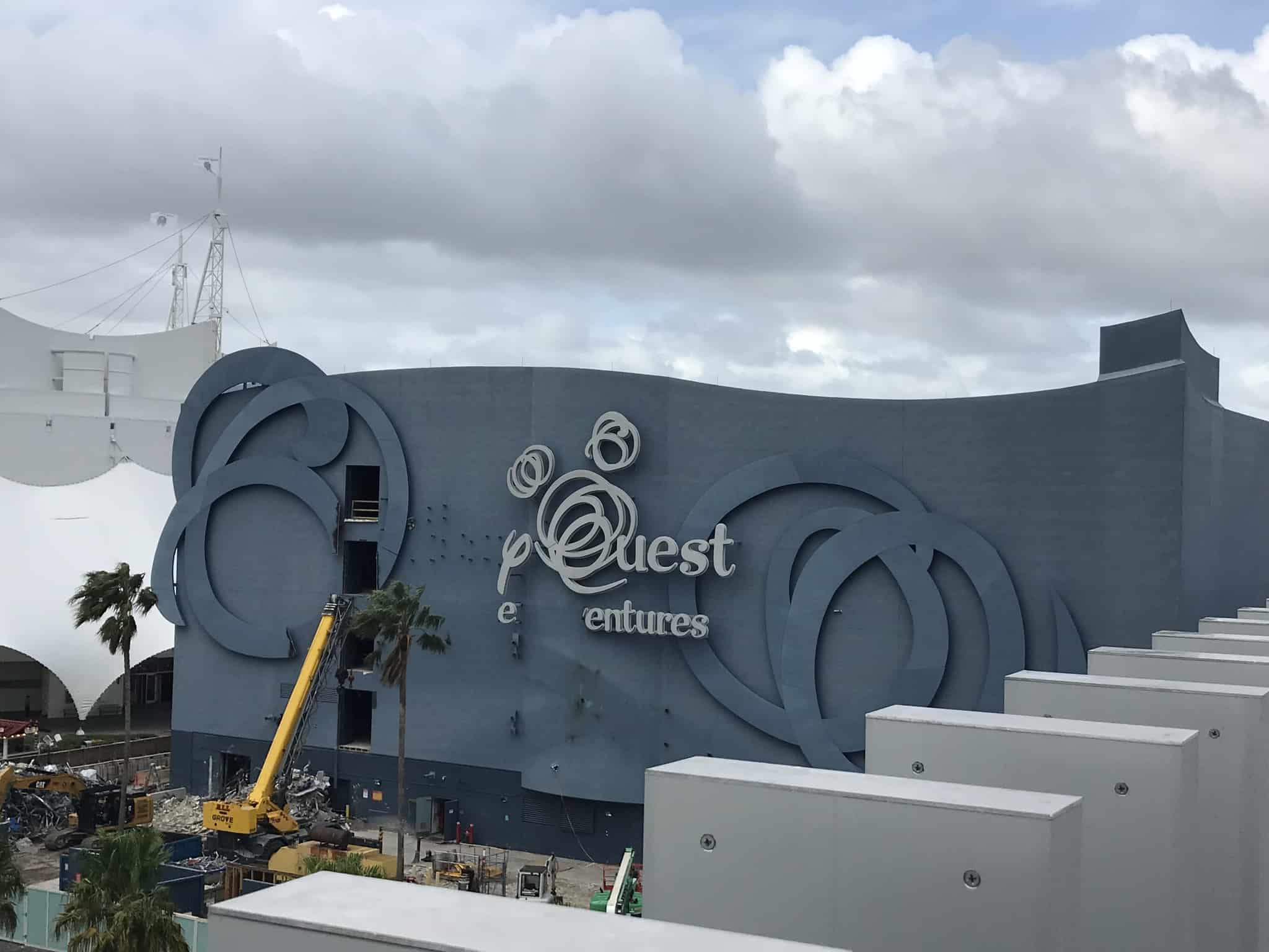 PHOTOS, VIDEO: Latest DisneyQuest Demolition in Preparation for the NBA Experience at Disney Springs
