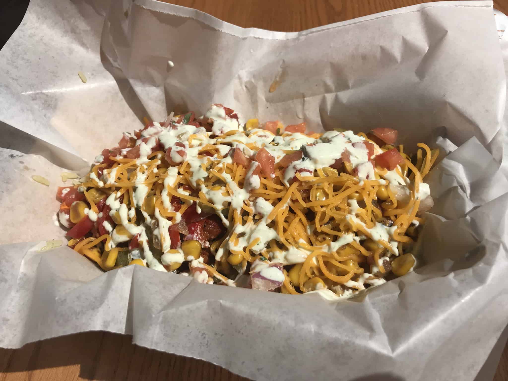 REVIEW: New 7-Layer Rice Bowl and Coco Cupcake at Fairfax Fare, Disney's Hollywood Studios